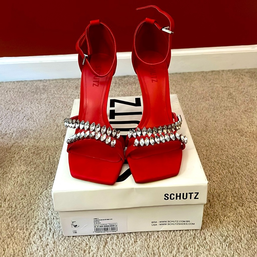 Beautiful Schutz heels for a formal night on the town!
